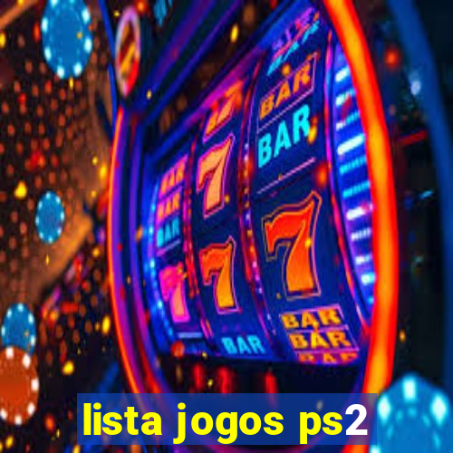 lista jogos ps2